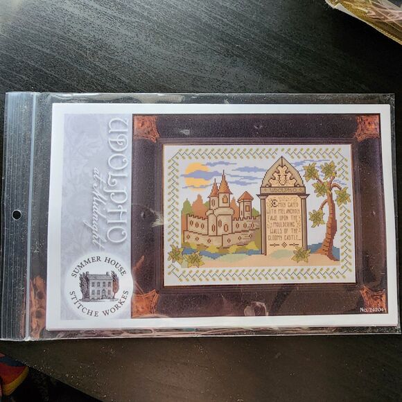 BNS Cross Stitch Sub Box Gothic Romance/Nature Elements Pattern Needle Minder - Picture 4 of 9